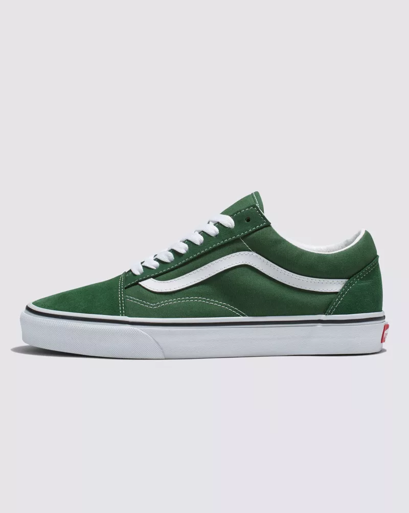 Vans Old Skool Shoes Unisex Green VN0005UF6QU