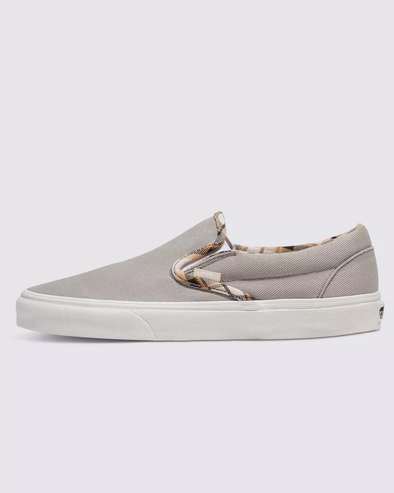 Vans Classic Slip On Shoes Unisex Grey VN0009Q7KAQ