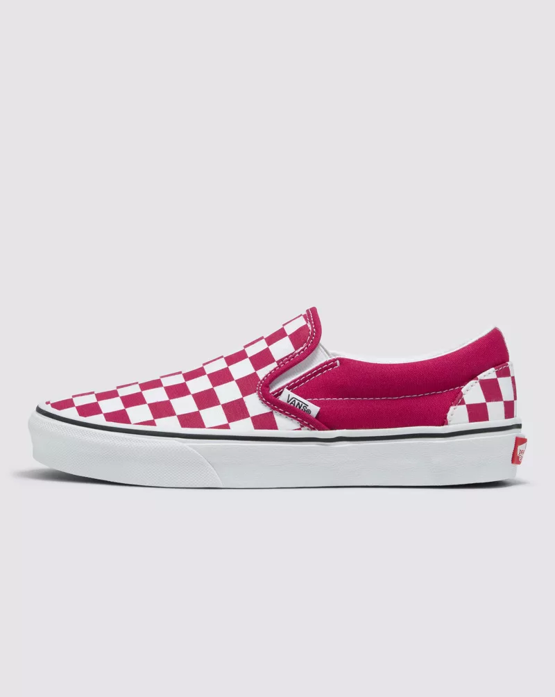 Vans Classic Slip On Checkerboard Shoes Unisex Cherries Jubilee VN000BVZC9L