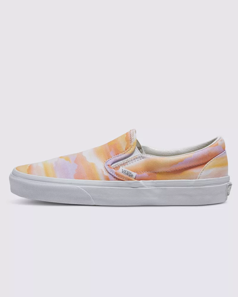 Vans Classic Slip On Shoes Festival Dream Multi Unisex Beige VN000BVZCYJ