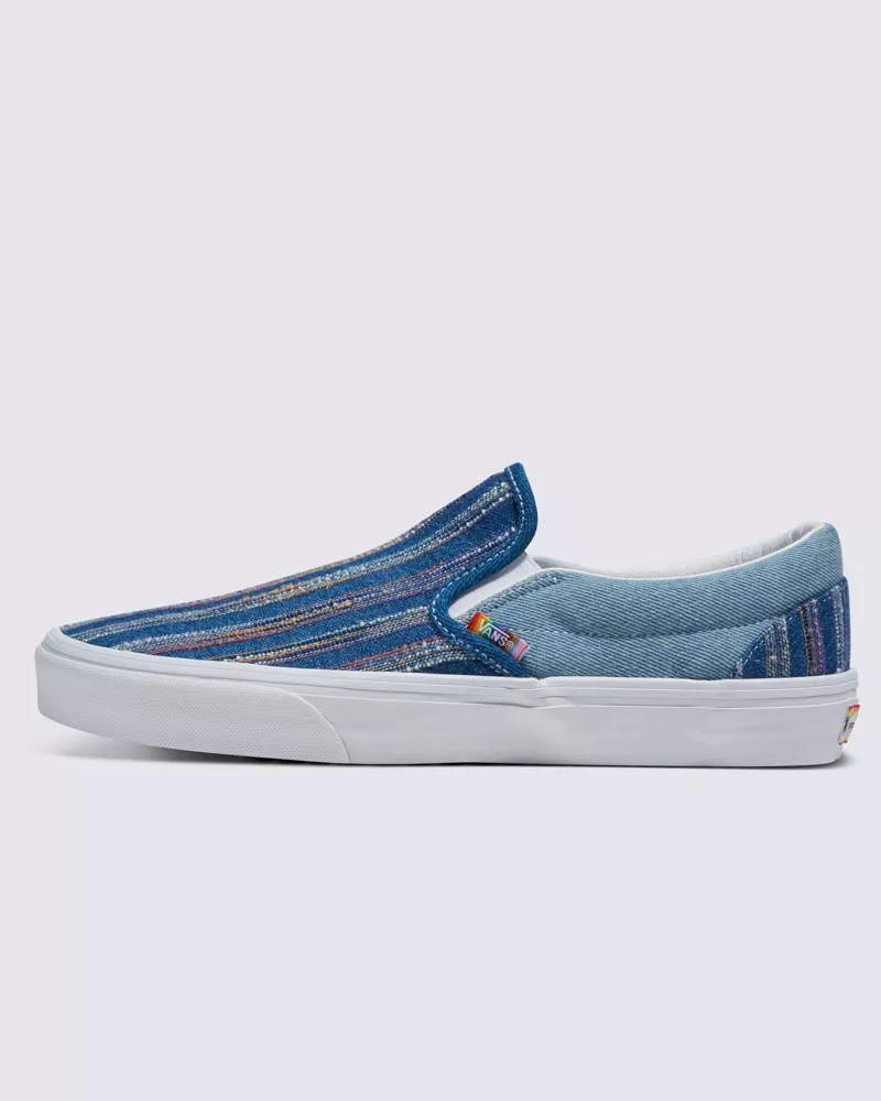 Vans Together As Ourselves Classic Slip On Shoes Unisex Multicolor VN000BVZCYL