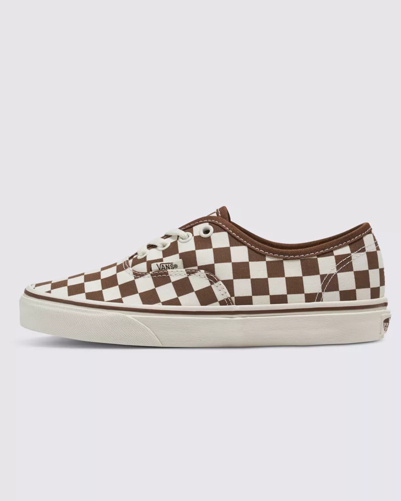 Vans Authentic Checkerboard Shoes Unisex Beige Khaki VN000BW5BRO