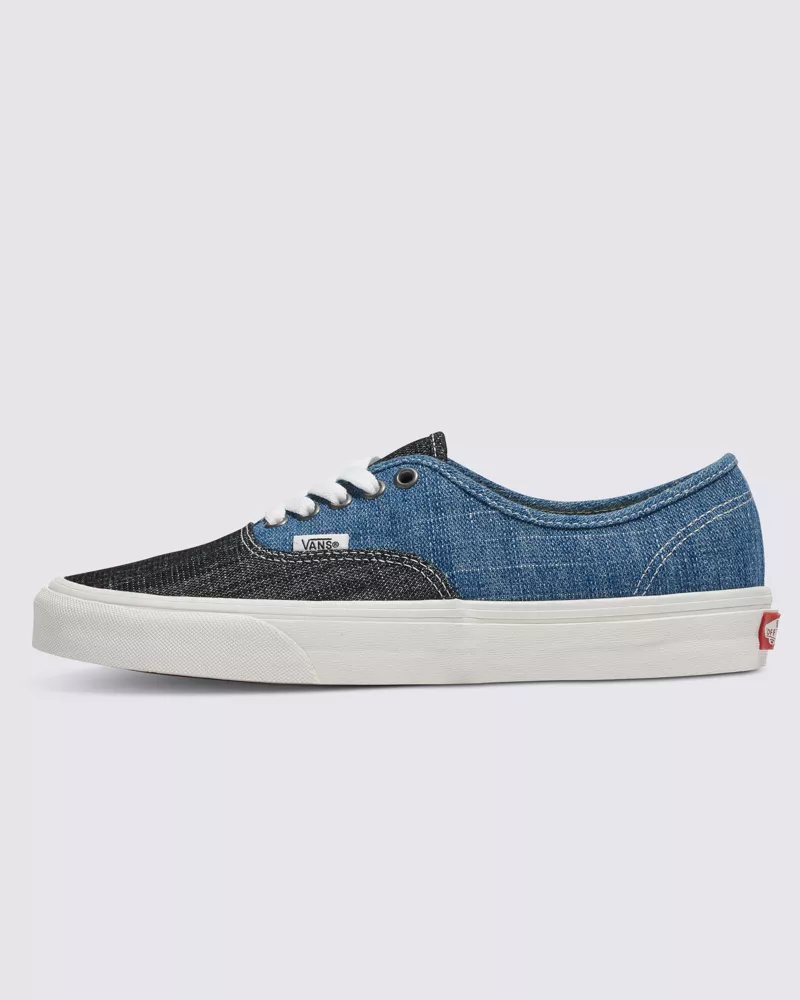 Vans Authentic Threaded Denim Shoes Unisex Blue Black VN000BW5Y6