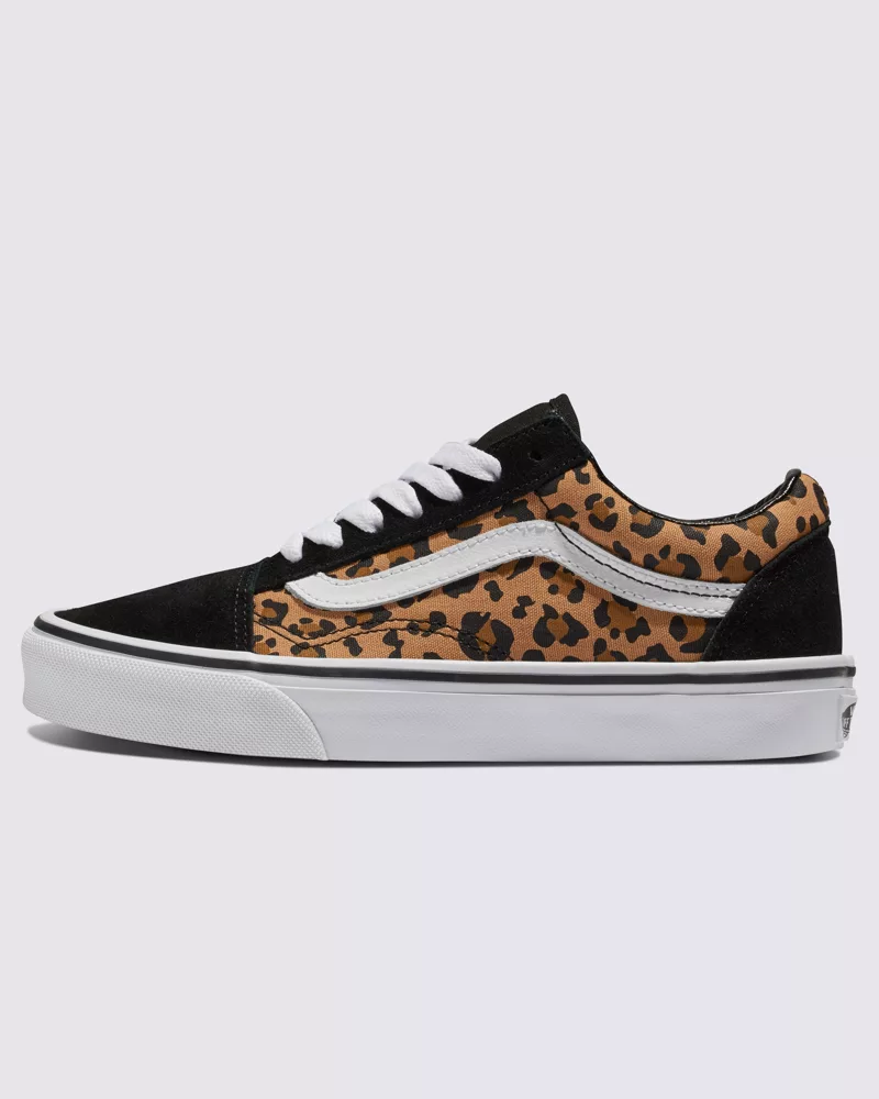 Vans Old Skool Shoes Unisex Black Leopard VN000CR5CJK