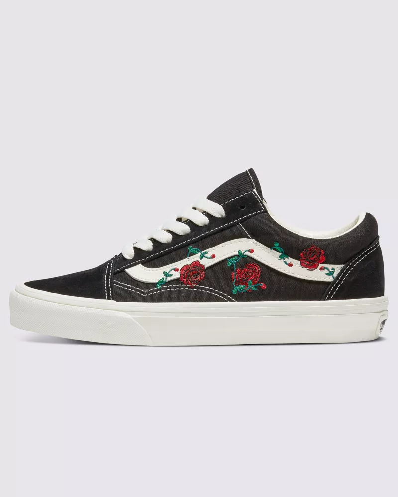 Vans Old Skool Shoes Unisex Black Rose VN000CR5KJG