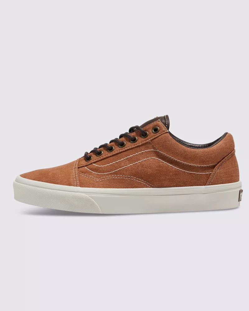 Vans Old Skool Shoes C&l Unisex Brown VN000D3HDFO