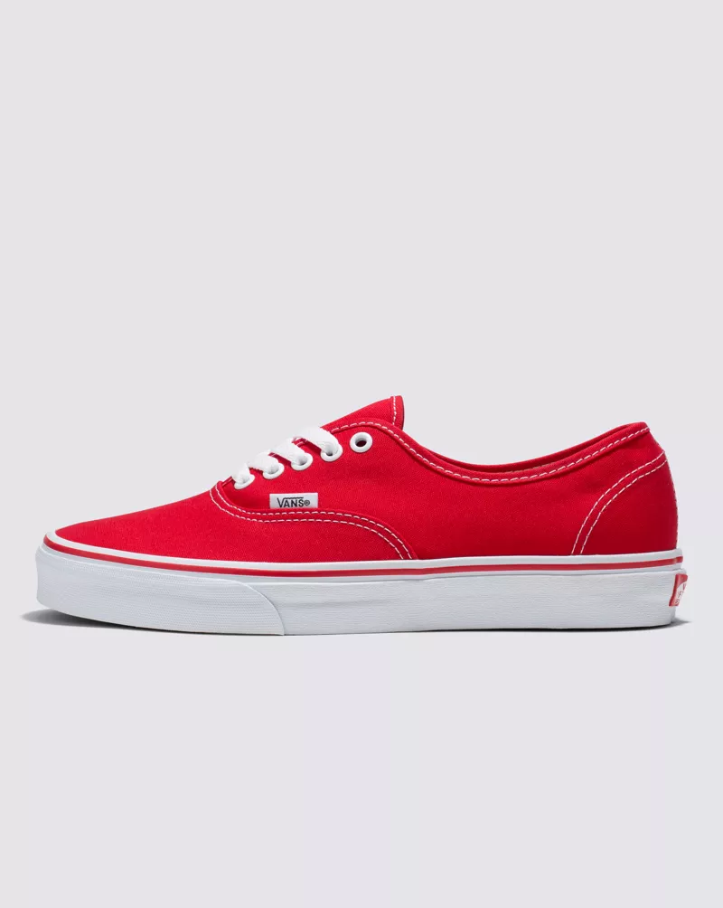 Vans Authentic Shoes Unisex Red VN000EE3RED