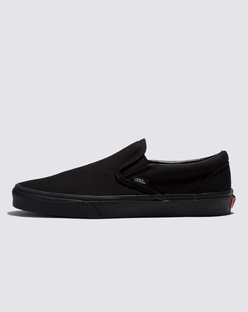 Vans Classic Slip On Shoes Unisex Black VN000EYEBKA