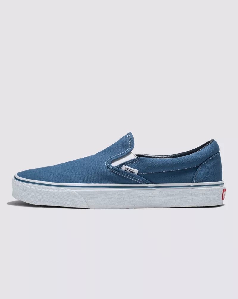 Vans Classic Slip On Shoes Unisex Navy VN000EYENVY