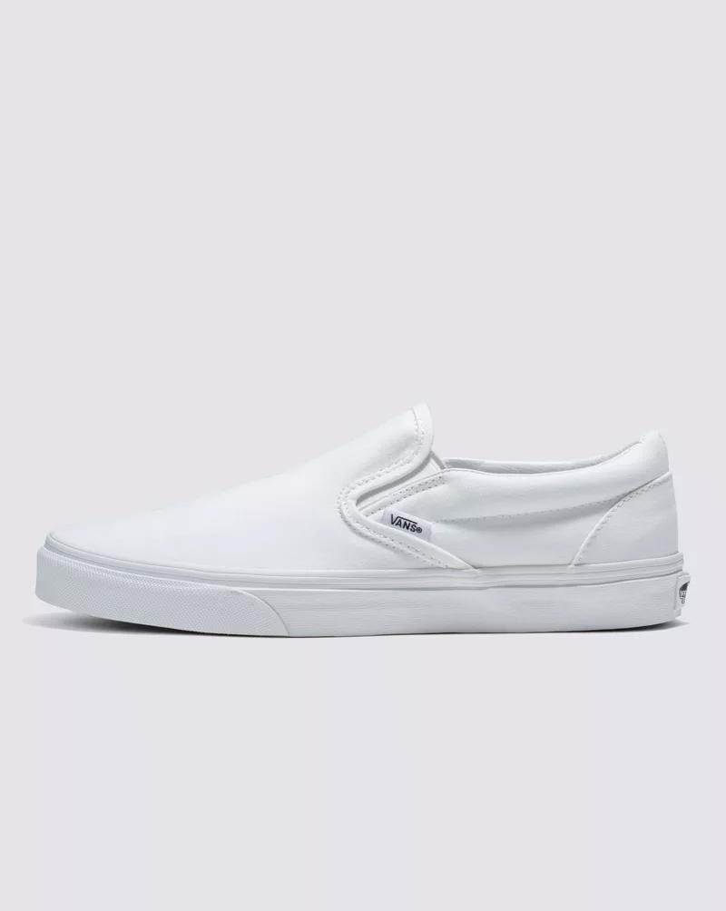 Vans Classic Slip On Shoes Unisex White VN000EYEW00