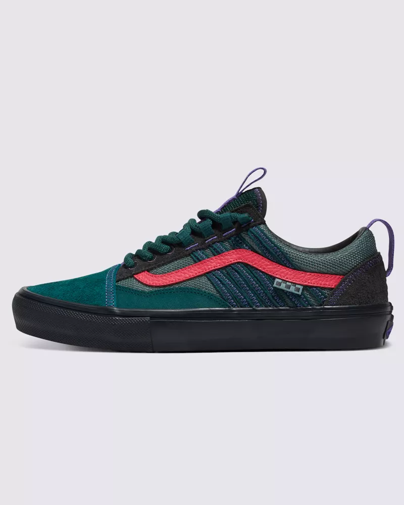 Vans Skate Old Skool Sport X Axel Cruysberghs Shoes Unisex Green Red VN000MRJYQX