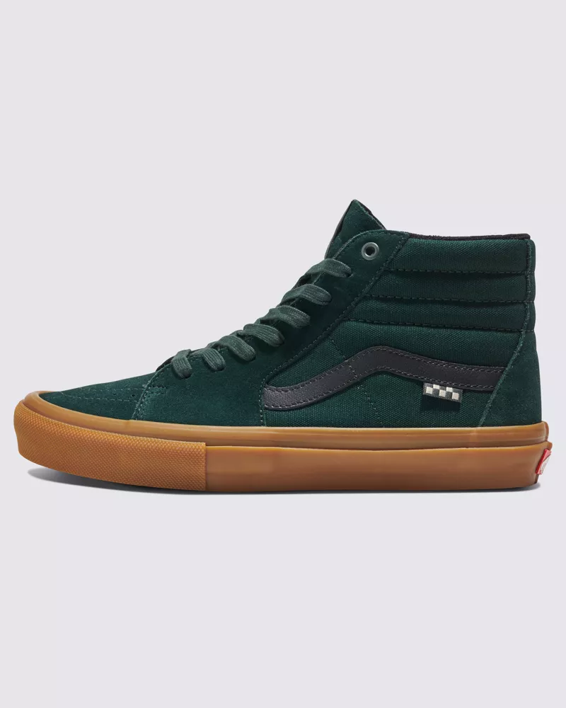 Vans Skate Sk8 Hi Shoes Unisex Green Gum VN0A2Z3317P