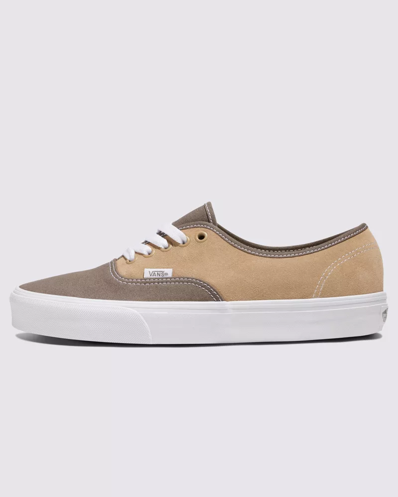 Vans Authentic Canvas Suede Shoes Unisex Khaki Brown VN0A2Z3ZBRO