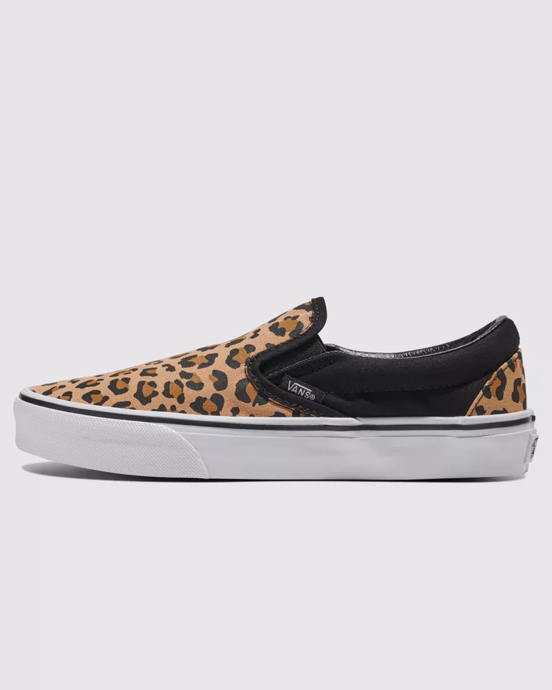 Vans Classic Slip On Shoes Unisex Leopard Black VN0A2Z41CJJ