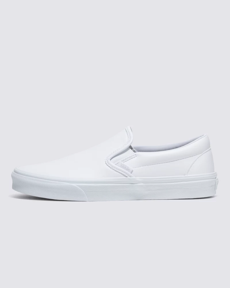 Vans Classic Slip On Tumble Shoes Unisex White VN0A38F7ODJ