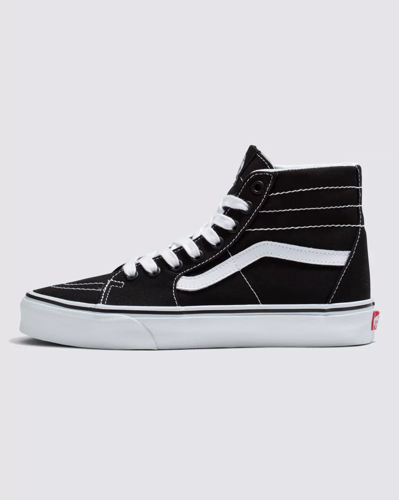 Vans Sk8 Hi Tapered Canvas Shoes Unisex Black White VN0A4U161WX