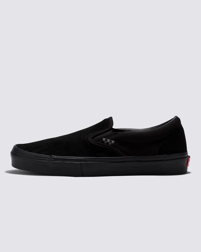 Vans Skate Slip On Shoes Unisex Black VN0A5FCABKA