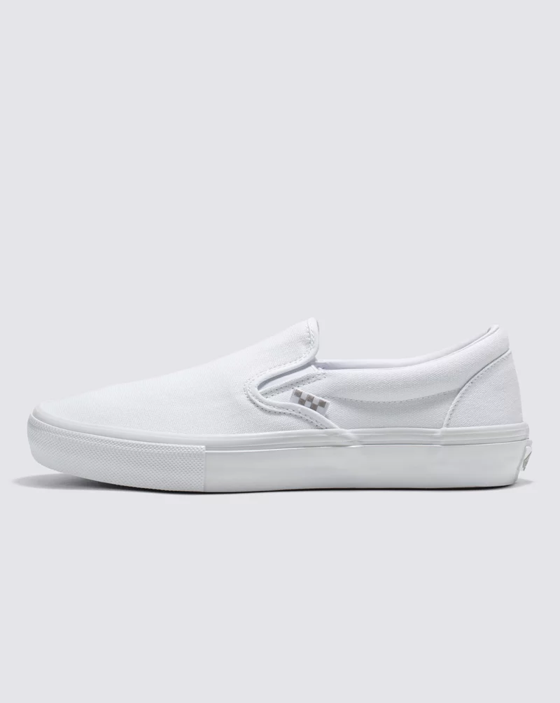 Vans Skate Slip On Shoes Unisex White VN0A5FCAW00