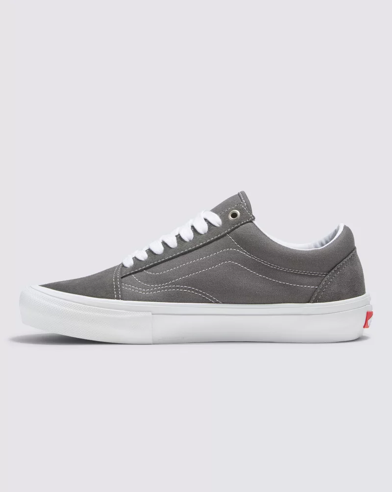 Vans Skate Old Skool Shoes Unisex Grey White VN0A5FCB195