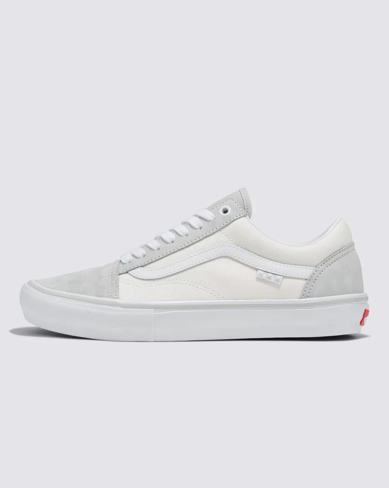 Vans Skate Old Skool Shoes Unisex Light Grey White VN0A5FCBLGX