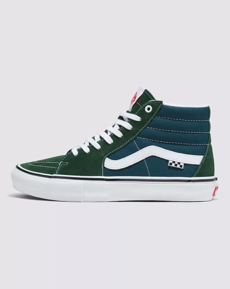 Vans Skate Sk8 Hi Shoes Unisex Green Blue VN0A5FCCBD6