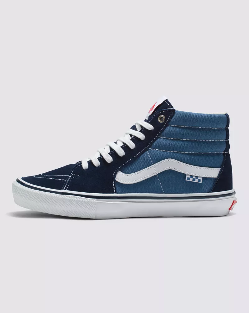 Vans Skate Sk8 Hi Shoes Unisex Navy Blue VN0A5FCCNAV